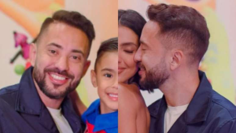 Flamenco player Everton Ribeiro closes the park to celebrate his son’s birthday
