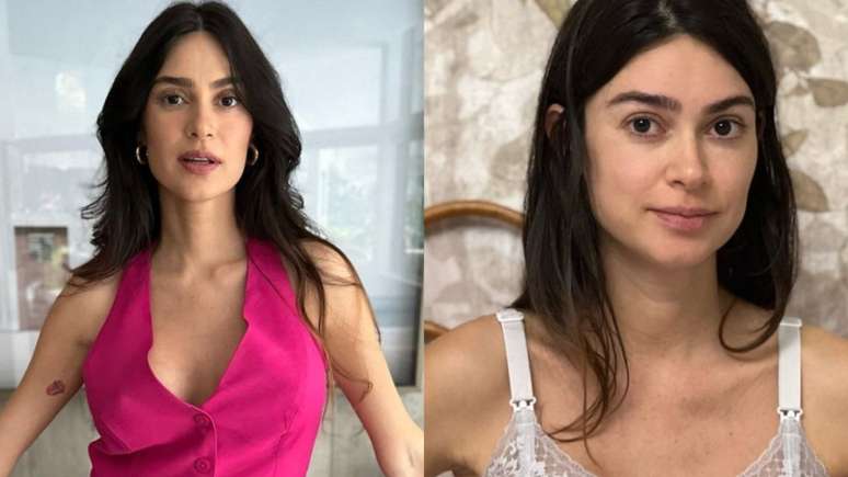 Thaila Ayala transforms into two and nurses Tereza while producing