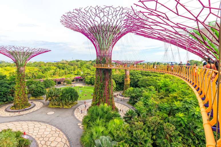 Gardens by the Bay, jardim futurista em Singapura 