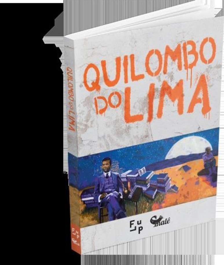 Capa da coletânea Quilombo do Lima, com 22 autoras e autores que escrevem contos inspirados em originais de Barreto