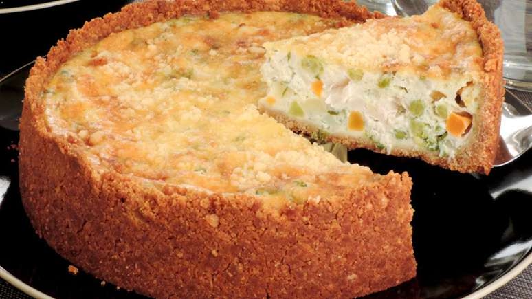 Heart of palm and vegetable pie Heart of palm and vegetable pie