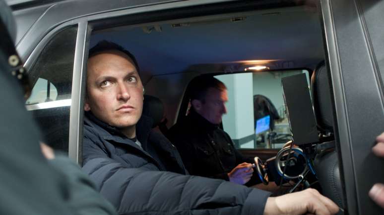Louis Leterrier during filming. Louis Leterrier during filming.