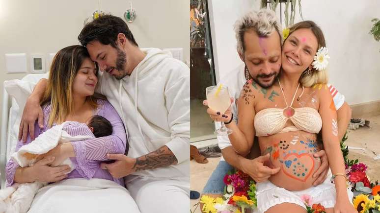 Dia das M&atilde;es: 5 famosas que v&atilde;o celebrar o feriado como mam&atilde;es pela 1&ordf; vez - Fotos: Instagram/@viihtube/@belinhalopes