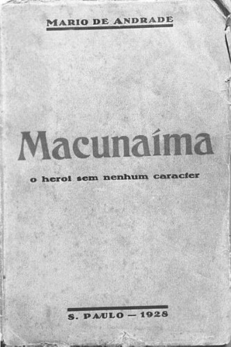 Capa do livro 'Macunaíma'