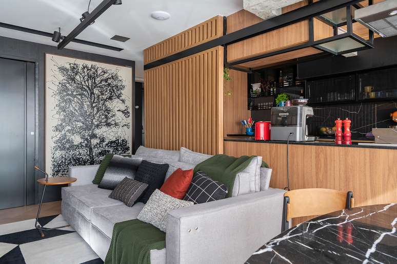 Project with 85m² of Nossa Casa Arquitetura.