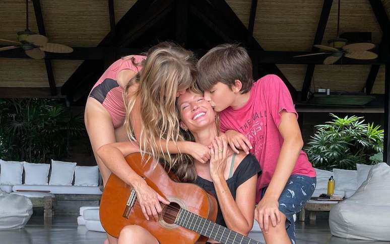 Vivian, Gisele e Benjamin