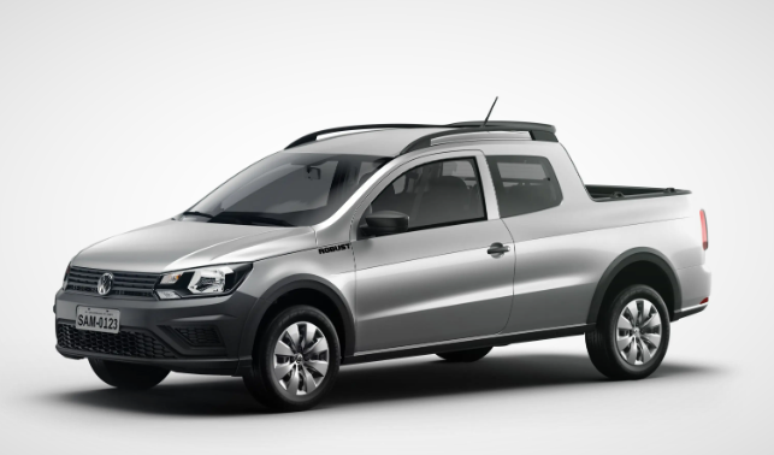 Volkswagen Saveiro Robust Cabine Dupla: de R$ 108.780 por R$ 94.639