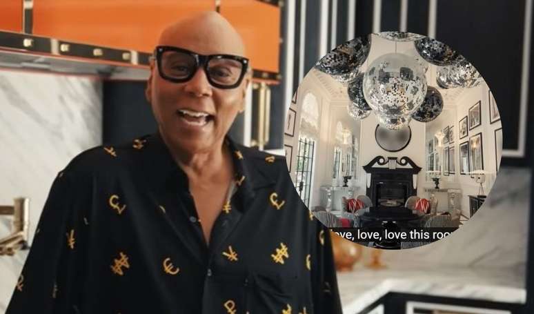 Rupaul abre as portas de mansão e detalhes surpreendem.