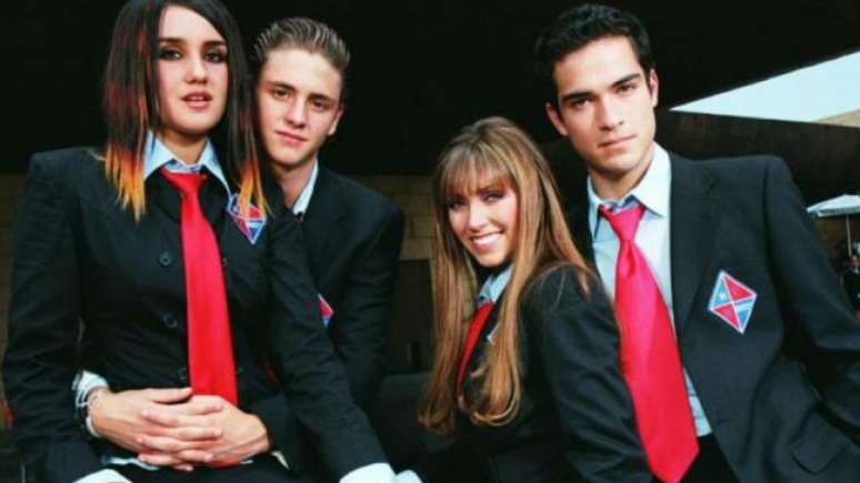 Dulce Maria, Christopher Uckermann, Anahi e Alfonso Herrera