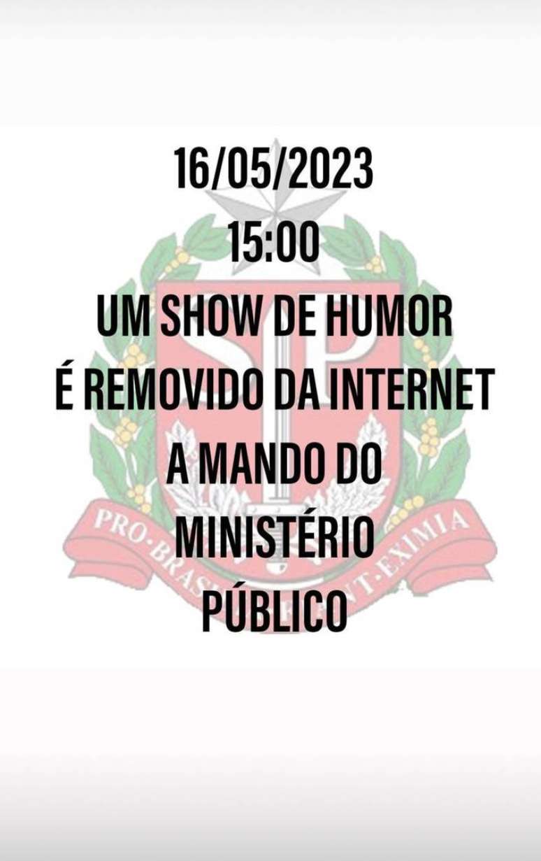 Leo Lins se pronuncia após decisão da Justiça