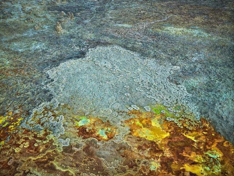 Fontes de enxofre #2, Depress&atilde;o de Danakil, Eti&oacute;pia, 2018