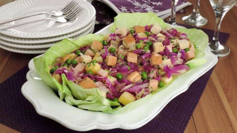 Salada de repolho agridoce