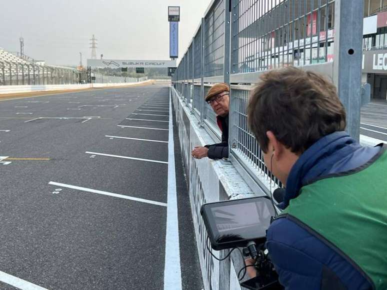 Autódromo de Suzuka foi revisitado por Galvão Bueno em documentário.