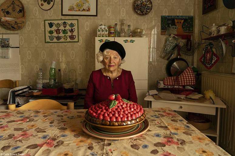 Adua in her kitchen