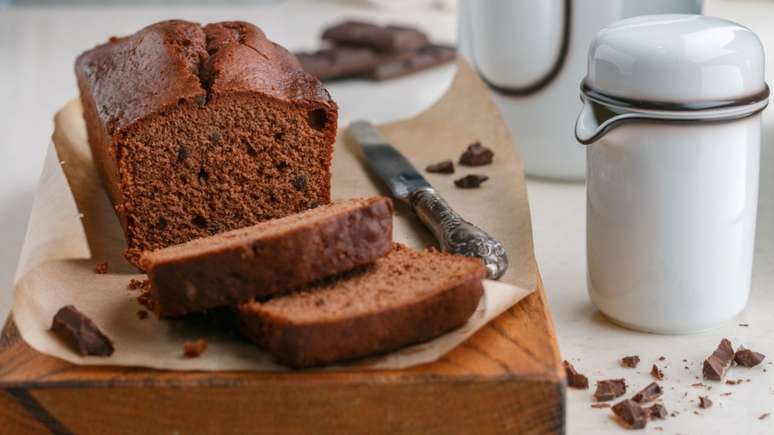 Bolo de chocolate na airfryer