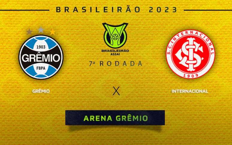 Grêmio x Internacional: onde assistir, horário e escalações