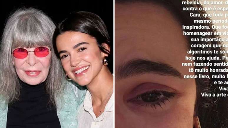 Manu Gavassi breaks down in tears after being mentioned in Rita Lee’s book