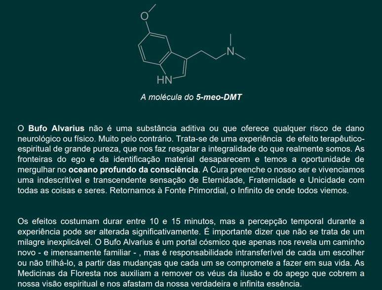 Material com informações sobre produto proibido ainda está no site da instituição