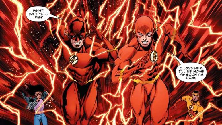 Who is more fan favorite, Wally West or Barry Allen? (Image: Playback/DC Comics) Who is more fan favorite, Wally West or Barry Allen? (Image: Playback/DC Comics)
