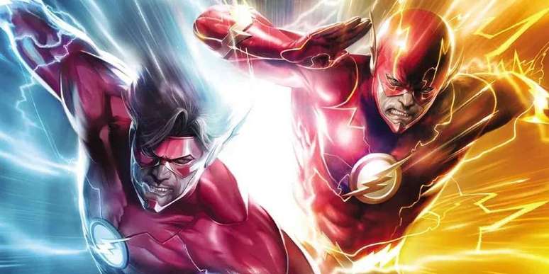 Who is faster, Wally West or Barry Allen? (Image: Playback/DC Comics) Who is faster, Wally West or Barry Allen? (Image: Playback/DC Comics)