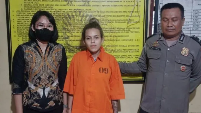 Manuela Vitória foi detida em janeiro deste ano com 3,9 kg de cocaína em Bali