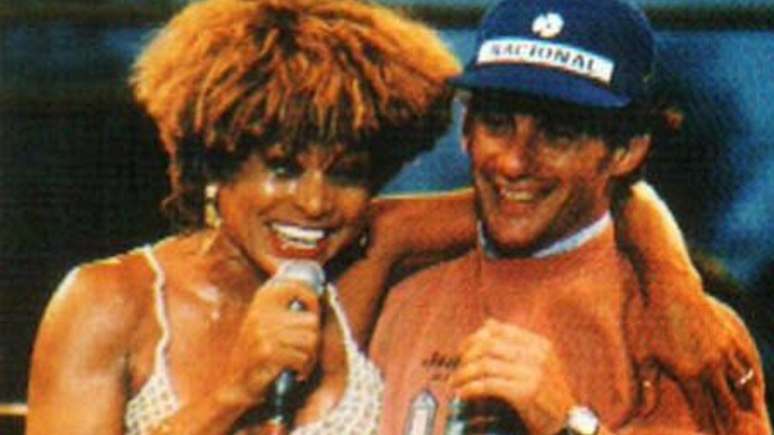 Tina Turner e Ayrton Senna: um encontro memorável em Adelaide