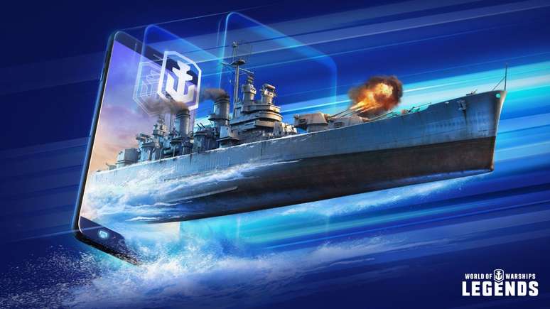 Versão para celular de World of Warships: Legends chega ao Brasil