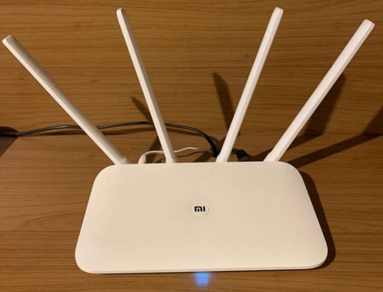 Roteador Wi-fi dual band Xiaomi.
