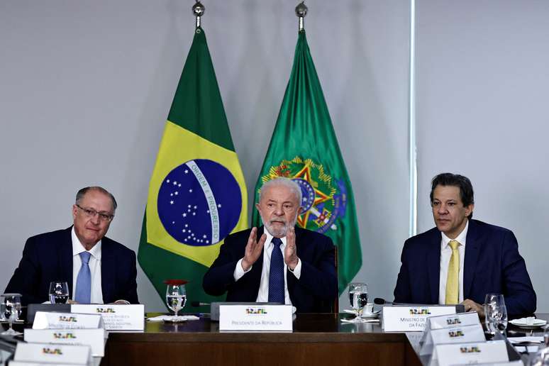 Alckmin, Lula e Haddad em Brasília