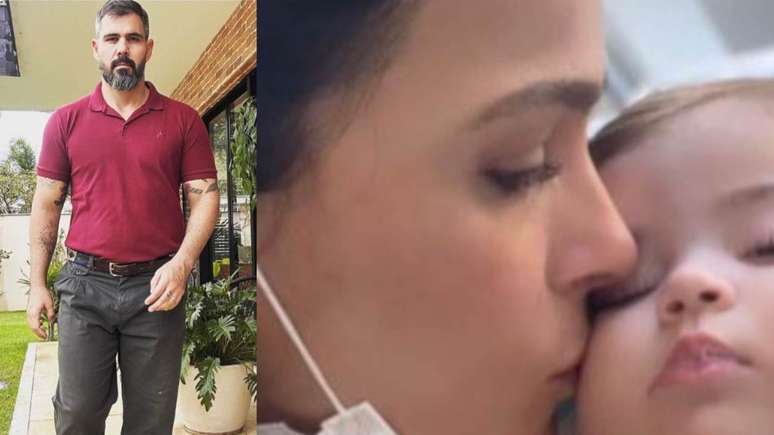 Letícia Cazzaré com Maria Guilhermina