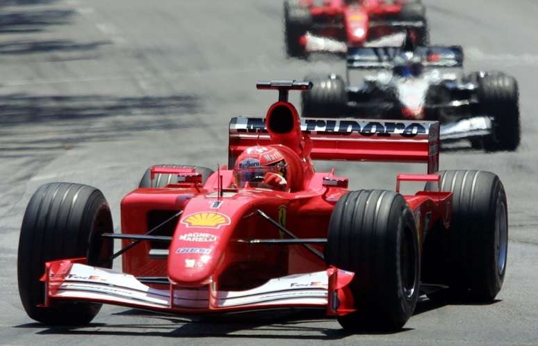 Michael Schumacher no GP de Monaco de 2001