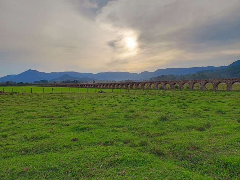 Foto de paisagem, sem edição