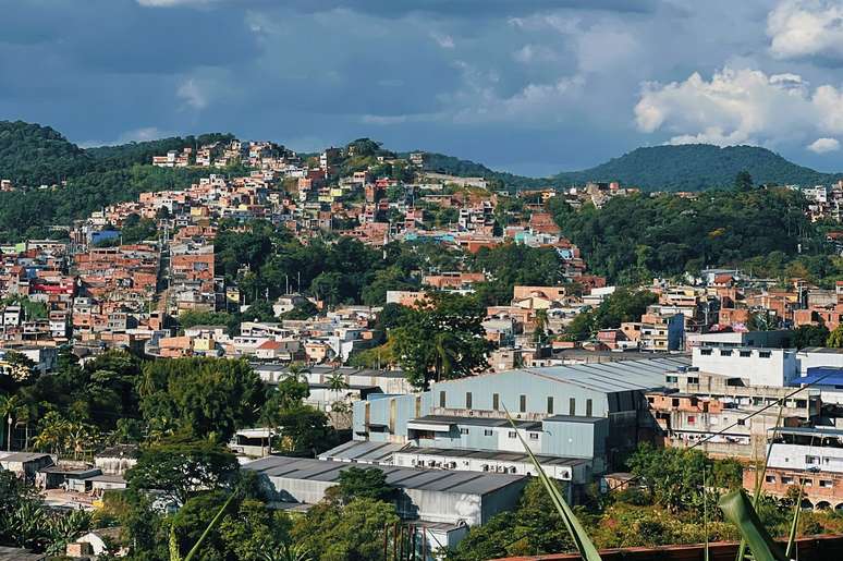 Jardim Cabuçu, em Guarulhos, fica na zona norte da cidade e ainda guarda algumas áreas verdes @Mateus Fernandes/Agência Mural