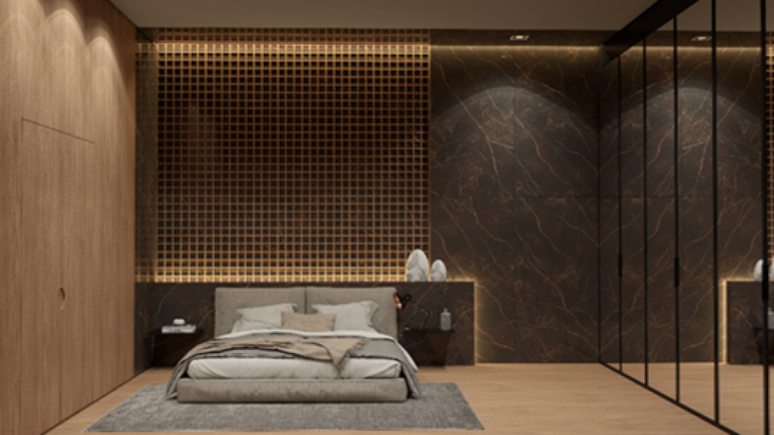 Os tons terrosos modernizam os ambientes 