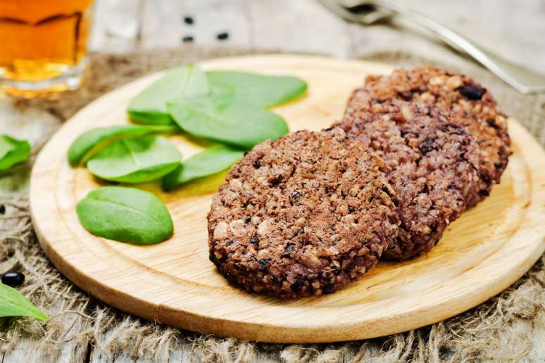 Black bean veggie burger 