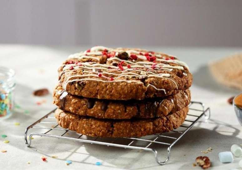 O cookie vegano de manteiga de amendoim vai te conquistar como nenhum outro