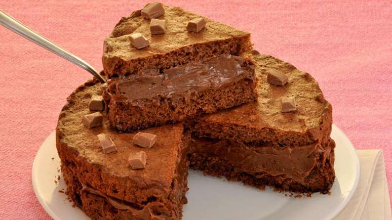 Cookie gigante com recheio de brigadeiro