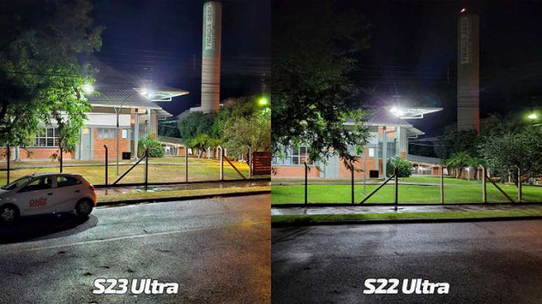 Galaxy S23 Ultra possui abertura f/1.7 e consegue extrair maior ilumina&ccedil;&atilde;o do ambiente