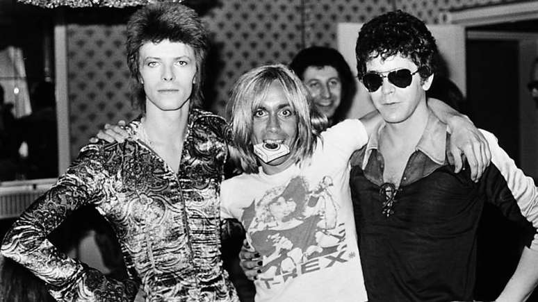 O trio de ouro do rock: a amizade entre David Bowie, Iggy Pop e Lou Reed