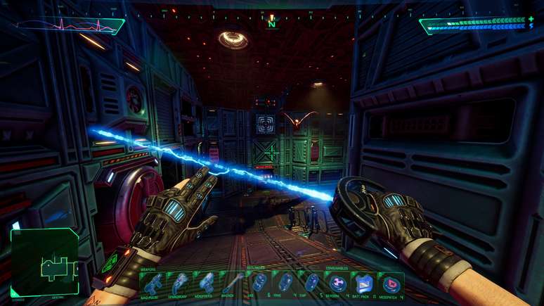 Com um foco maior na exploração, o combate em System Shock deixa a desejar