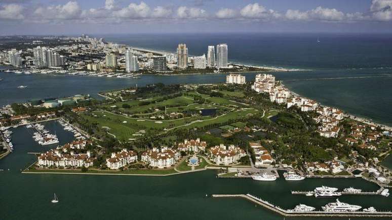 Fisher Island &eacute; um dos 10 CEPs mais caros dos Estados Unidos