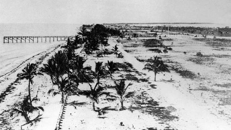 O desenvolvimento do que hoje &eacute; conhecido como Miami Beach come&ccedil;ou entre 1910 e 1920