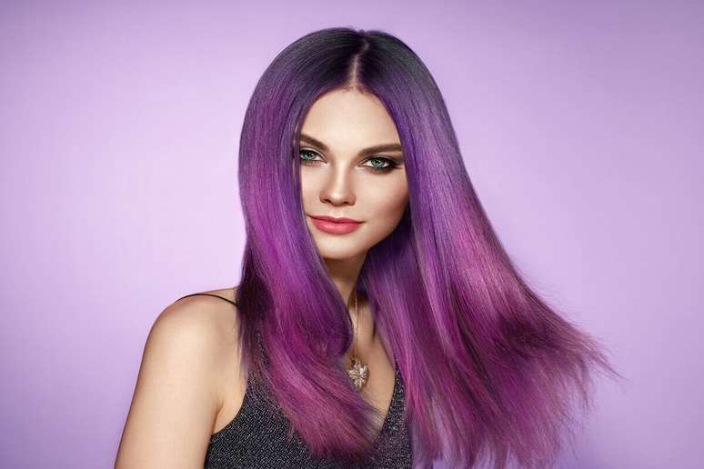 Galaxy hair is a variation of multicolored hair 
