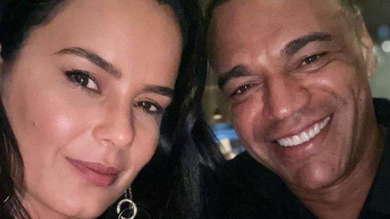 Luciele Di Carmago e Denilson