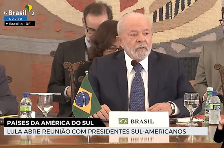 Lula em cúpula regional 