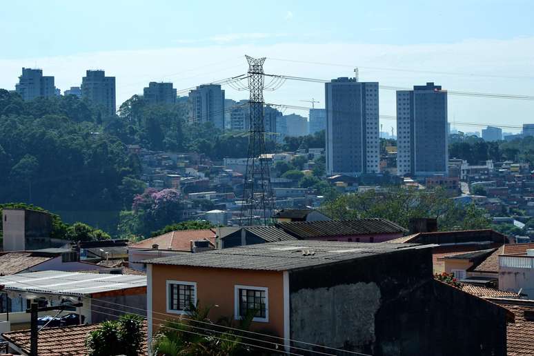 Jardim São Luís, na zona sul de SP, possui apenas 12,9% de arborização @Gabriela Vasques / Agência Mural