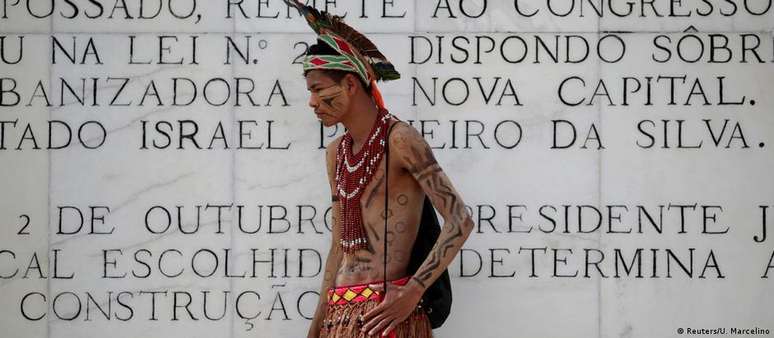 Projeto do Marco Temporal provocou protestos de indígenas