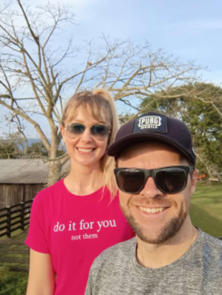 Selfie com luz favor&aacute;vel