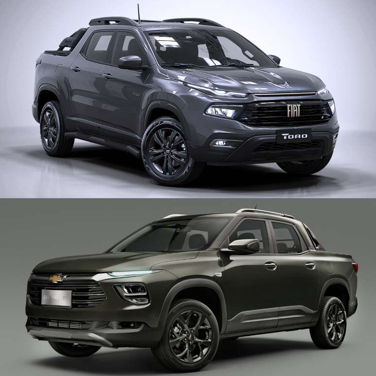 Fiat Toro e Chevrolet Montana: visões diferentes sobre liderança