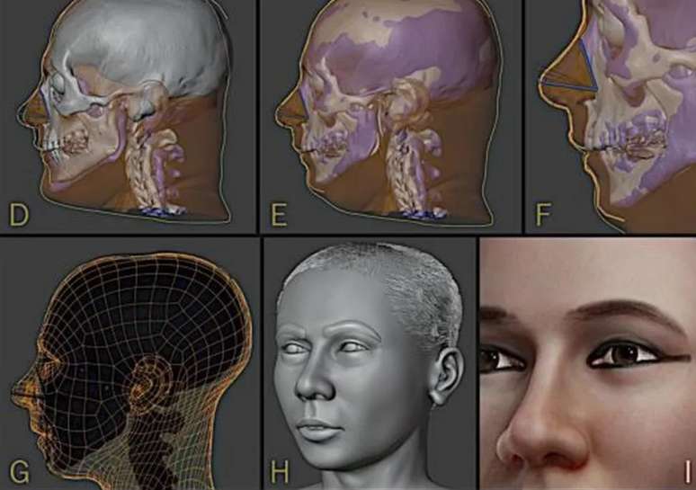 Rosto de Tutancâmon foi reconstituído com ajuda do software Blender 3D